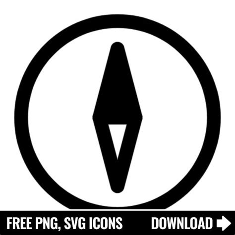 Free North Arrow Png Svg Icon