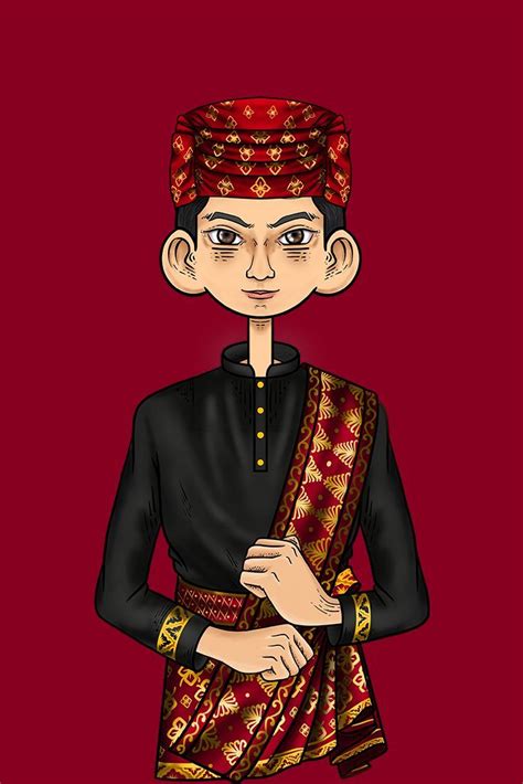 Baju Adat Sumatra Barat Tingluak Balengkek Make Your Own Character