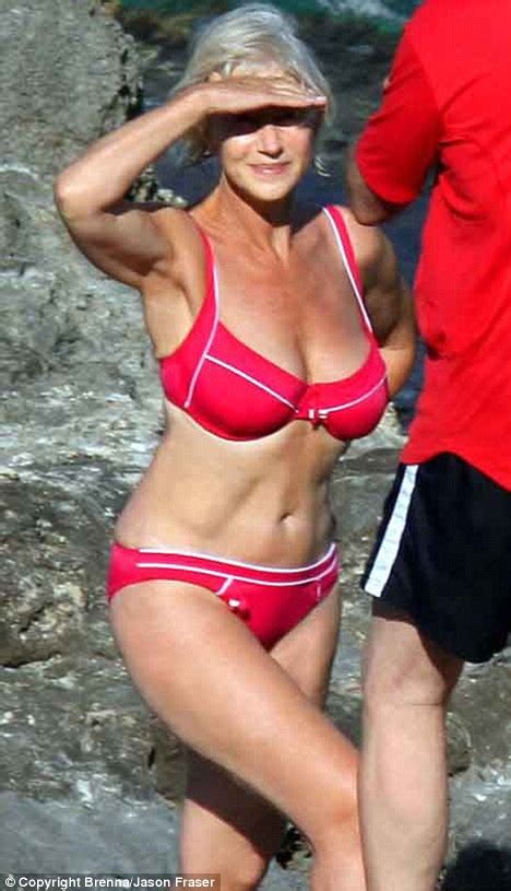Helen Mirren The Bikini Queen Reigns Supreme At Daily Mail Online