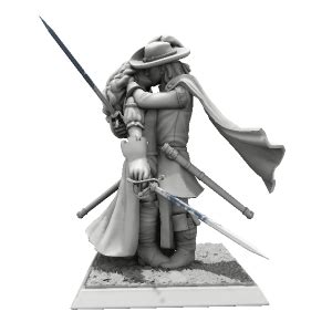 Dashing Kiss Made With Hero Forge
