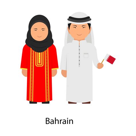 traditional bahrain outfit 2527456 vector art at vecteezy