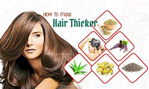 How To Make Hair Denser And Thicker Naturally How Nutrition Can