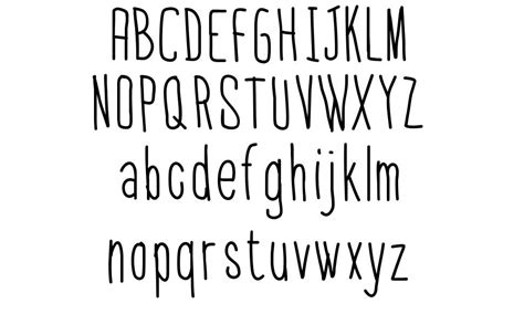 Thin Font Font By Hello Im Flo Fontriver