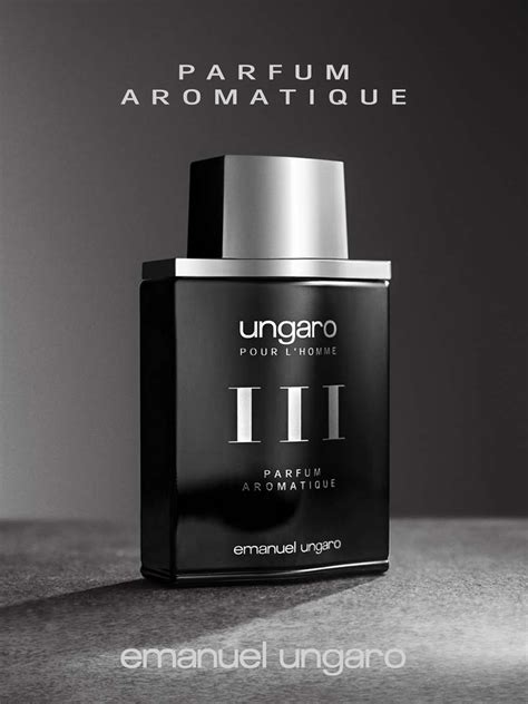 Ungaro Pour Lhomme Iii Parfum Aromatique Emanuel Ungaro Cologne A