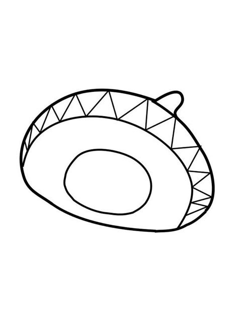 Free cliparts that you can download to you computer and use in your designs. Mexican Hat Sombrero At Mexican Fiesta Coloring Page ...