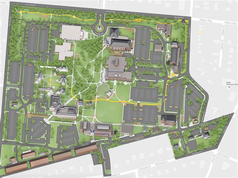 Augusta University Summerville Campus Map Map Vector