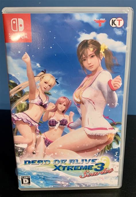Dead Or Alive Xtreme 3 Scarlet Nintendo Switch In Original Case Exc