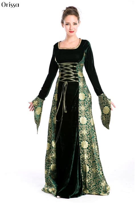 cosplay women period costumes gowns halloween costumes for women royal medieval costumes for