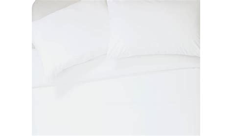 Buy Habitat Cotton 200tc Plain White Bedding Set Kingsize Duvet