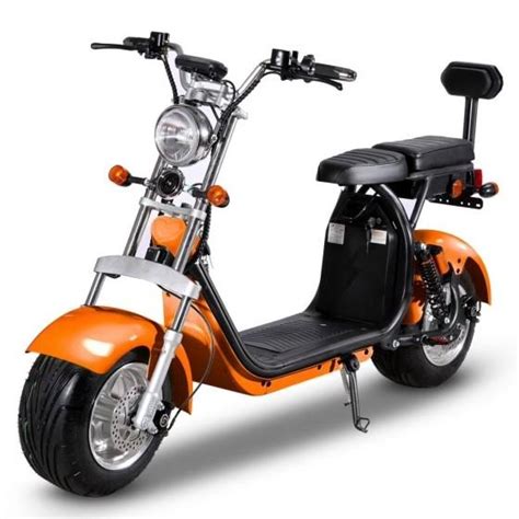 Eu Warehouse Two Wheel Citycoco Electric Scooters 2000w With Speed 55km