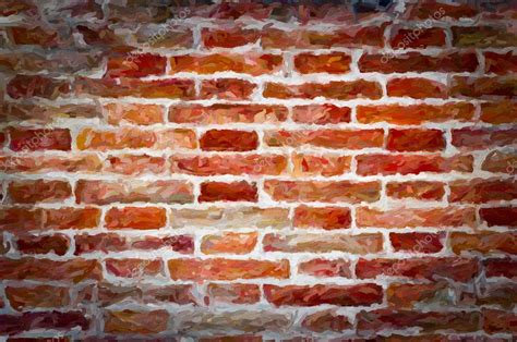 Brick Wall Painting Art Stock Photo By ©martinm303 9502809