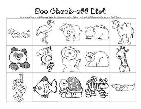 Coloring Wild Animals Worksheets For Kindergarten Pdf Kidsworksheetfun