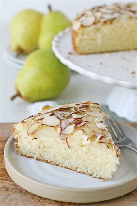 Pear Almond Cake Exclusive