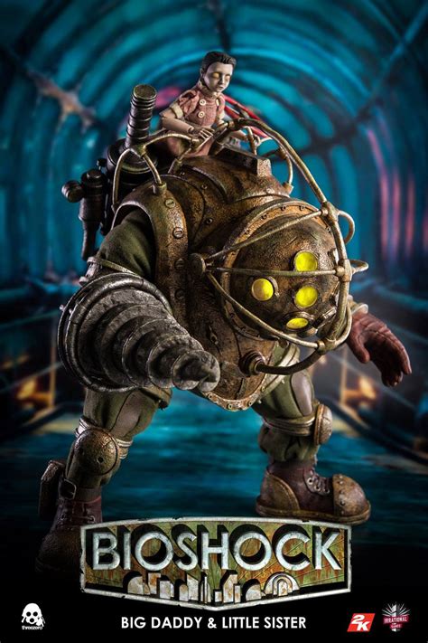 Rescue These Action Figures Of Bioshocks Big Daddy And Little Sister