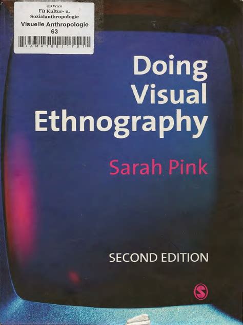 Sarah Pink Pdf Ethnography Anthropology