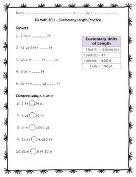 Maths problems with answers for grade 5 free 5th grade math word problems worksheets! Go Math Practice - 5th Grade 10.1 - Customary Length | Go ...