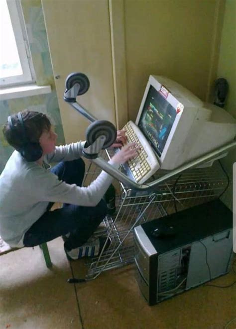 Rate My Brothers Set Up Pc Gaming Setup Funny Pictures Gaming Setup
