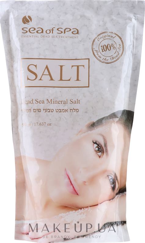 Натуральна сіль Мертвого моря sea of spa dead sea natural luxury bath salts купити за