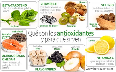 Qué Son Los Antioxidantes Y Para Qué Sirven Herbazest