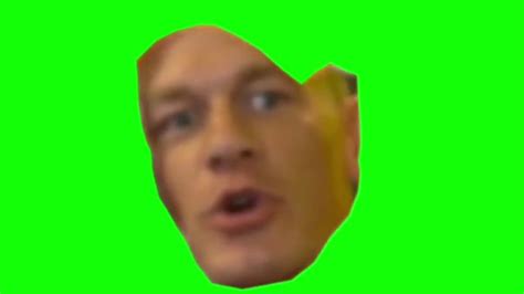 John Cena Are You Sure About That Green Screen Chromakey Mask