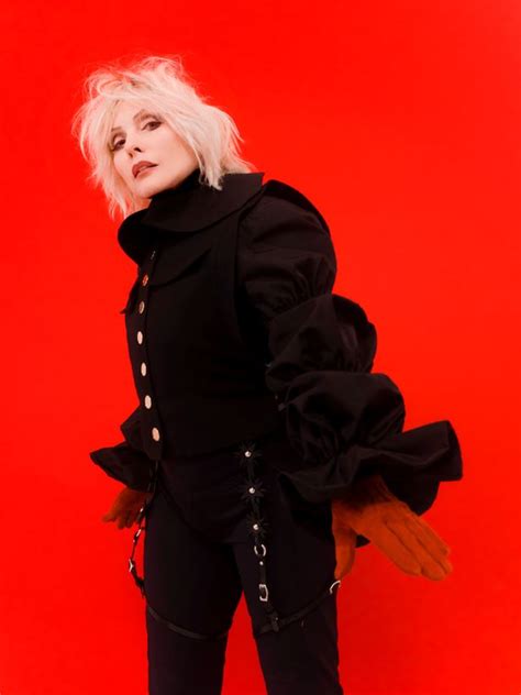Cover Girl Debbie Harry Poses For Music Magazine As Blondie Prepare To Release 11th Album
