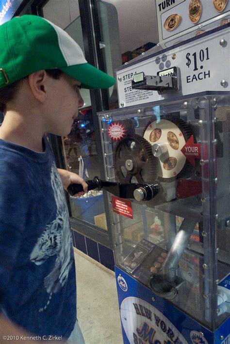 Some are styled to look sporty and professional while others, especially those meant primarily for children, have cute motifs and characters graphically printed on the sides. Pressed penny machine | Pressed penny machine at Citi Field.… | Flickr