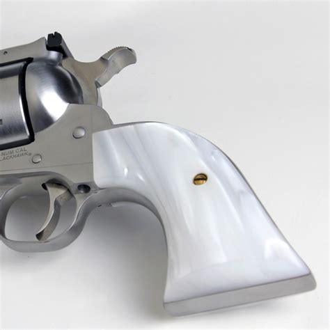 Ruger Old Vaquero Traditional Kirinite White Pearl Grips