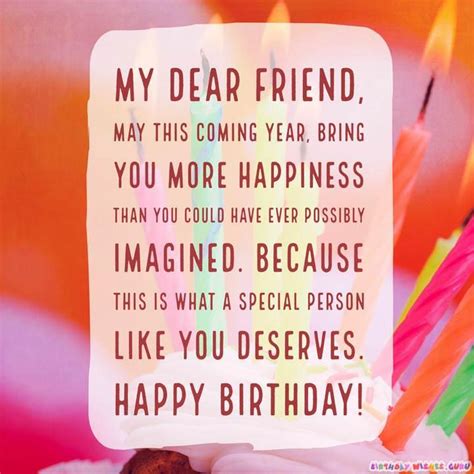 Happy Birthday Wishes For Someone Special In Your Life