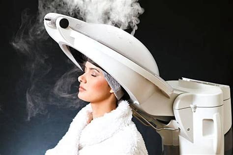Stand Hair Steamer Hair Dryer Rolling Ozone Oil Treatment Machine Salon Spa Use Hair Steamer