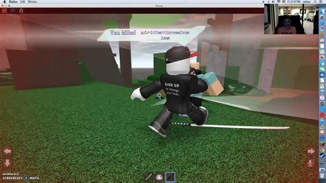 be a parkour ninja [roblox} youtube