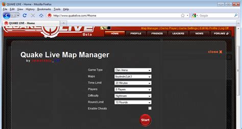 QL Map Manager 