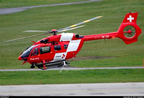 Hb Zqi Eurocopter Ec145 T2 Rega Swiss Air Ambulance 16112021