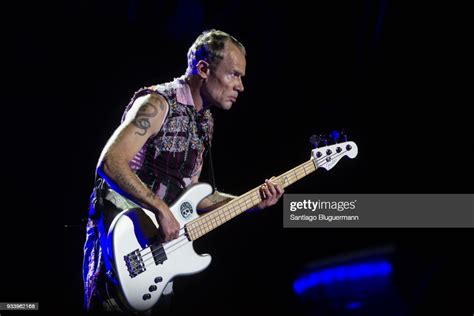 Flea Bass Player Of Red Hot Chili Peppers Performs During The First