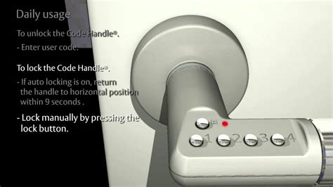 ASSA ABLOY Code Handle Daily Usage YouTube