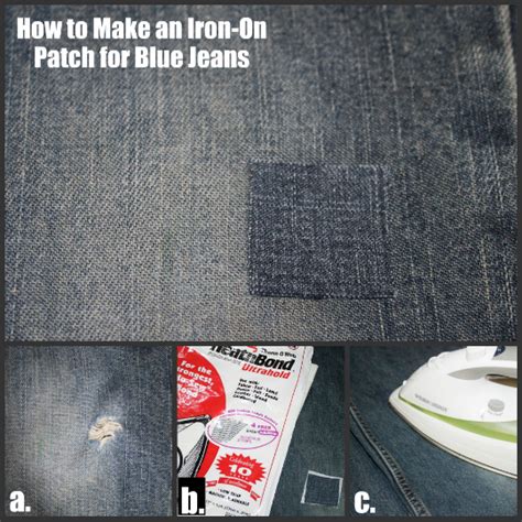 How To Fix Holes In Blue Jeans The Happy Housewife™ Home Management