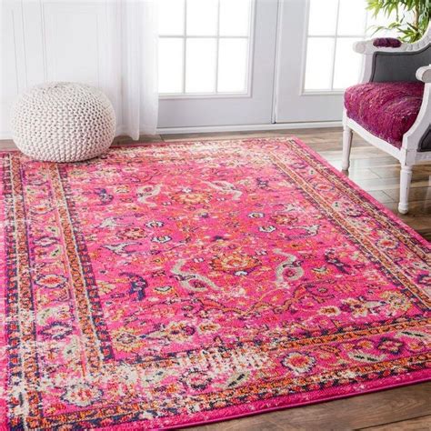 53 Bohemian Style Home Decors With A New Designs 16 Pink Rug Rugs In