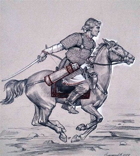 Russian Horseman Xiv Century в 2022 г Средневековье Xv век Художники