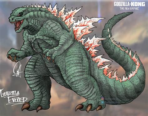 Godzilla Evoled Godzilla X Kong The New Empire By Darfrenzilla On