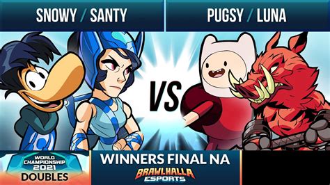 Snowy Santy Vs Pugsy Luna Winners Final Bcx Doubles Na