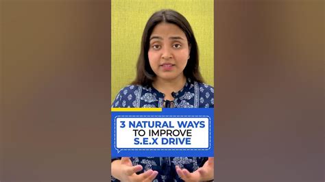 3 Natural Ways To Improve Sex Drive Qurex Youtube