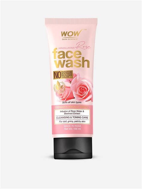Buy Wow Skin Science Himalayan Rose Foaming Face Wash 100ml For Men