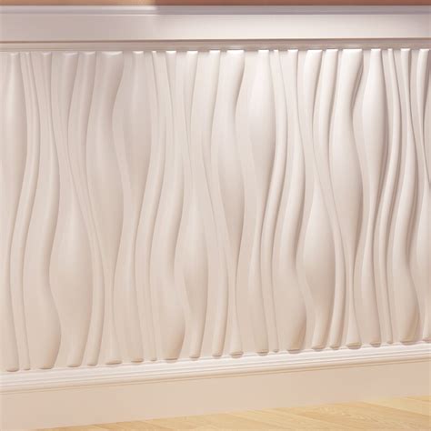 Threedwall Branches Paintable 314 X 246 Abstract 3d Embossed Panel