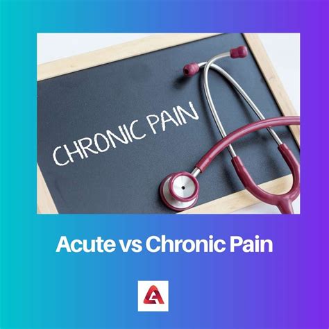 Difference Between Acute And Chronic Pain