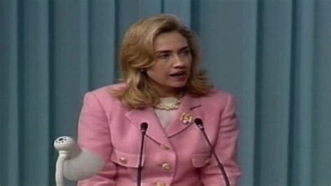 1995 hillary clinton s speech on women s rights cnn video