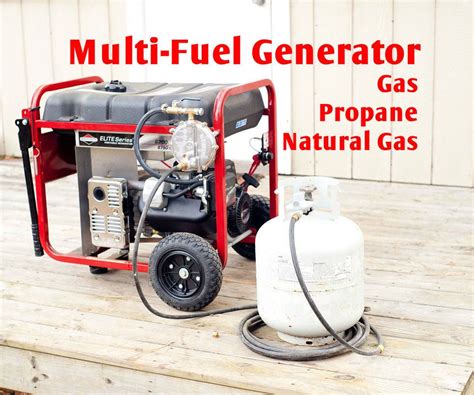 Multi Fuel Generator Gas Propane Ng 12 Steps With Pictures