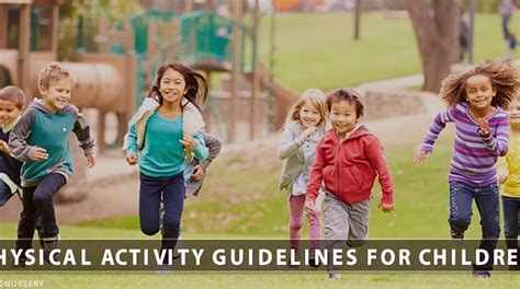 Physical Activity Guidelines For Children Under 5 Years Mosaic Guide