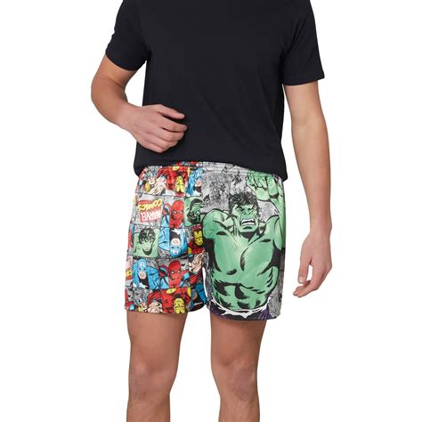 Marvel Mens Print Boxer Shorts Multi Size 3xl Big W
