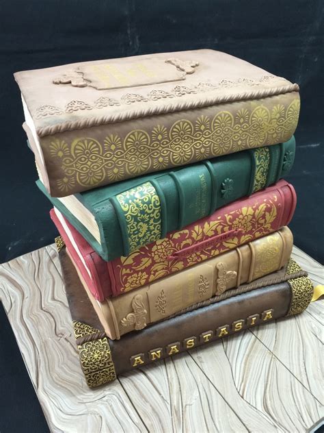If you like a video, subscribe, like and mal's spell book. Vintage Books Cake - CakeCentral.com