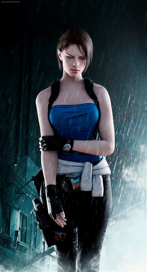 Jill Valentine Resident Evil 3 Remake By Frankalcantara On Deviantart
