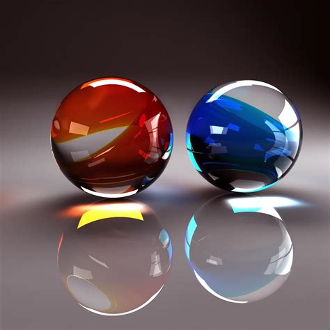 free download cool 3d crystal glass ball ipad wallpapers 1024x1024 hd [1024x1024] for your